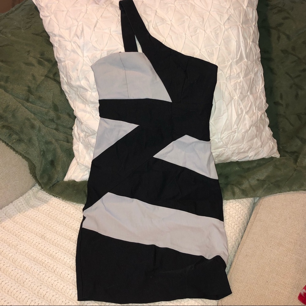 One-Shoulder Mini Dress